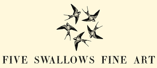 Five Swallows Fine Art Custom Artwork